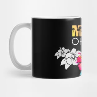 Maui Hawaii: Ohana (Family) on a Dark Background Mug